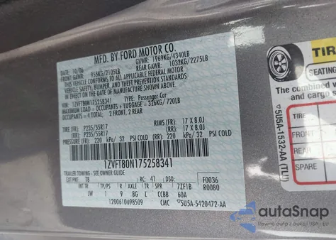 2007 Ford Mustang V6 Deluxe/V6 Premium from USA, damaged, VIN 1ZVFT80N175258341